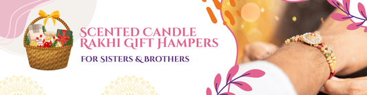 Scented Candle Rakhi Gift Hampers 